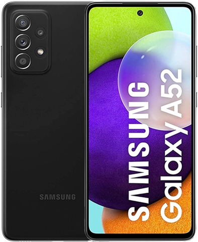 Samsung Galaxy A52 Dual Sim (8GB+128GB) Awesome Black, Unlocked C